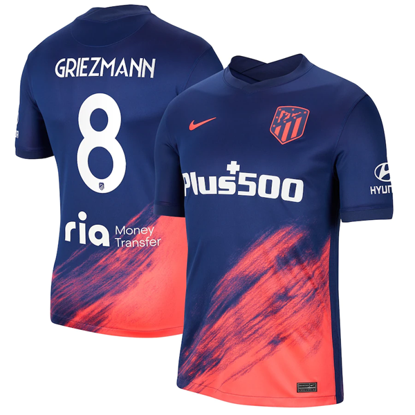 Trikot Atletico Madrid Griezmann 8 Auswarts 2021-22